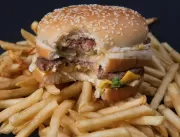 Big Mac com fritas no leito de morte