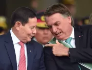 Mourão vê pânico desnecessário e Bolsonaro, empres