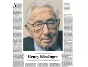 Kissinger vê mundo à beira da guerra e defende equ