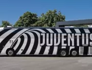 Juventus divulga imagens do novo ônibus que lembra