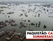 VÍDEO: imagens de drone mostram enchente no Paquis