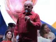 Lula faz comício em Nova Iguaçu e diz que Bolsonar