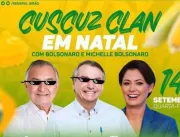 Divulgação de carreata com Bolsonaro faz trocadilh