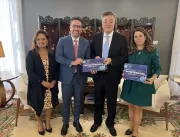 Paulo Dantas alinha parceria de Alagoas com a Chin