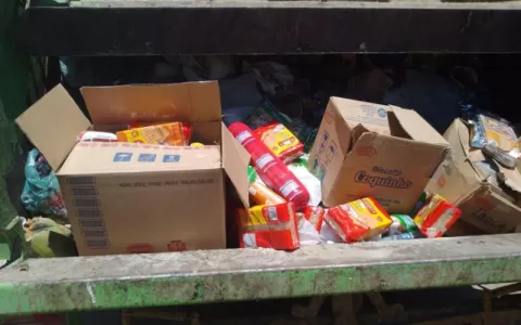 Vigilância Sanitária apreende 440 kg de alimentos 