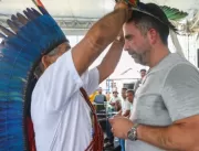 Paulo Dantas entrega escola indígena a Kariri-Xocó