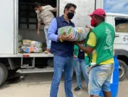 Prefeitura entrega 130 cestas básicas para os carr