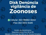 Vigilância de Zoonoses lança Disk Denúncia com ate
