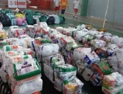 DF arrecada 7 toneladas de doações para vítimas da