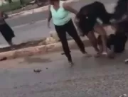 Vídeo: briga generalizada deixa três mulheres esfa