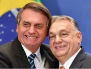 Bolsonaro e Orbán usam “Deus, pátria, família e li