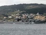 Naufrágio de navio de guerra russo deixa 37 mortos
