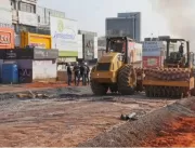 GDF termina obra de concretagem da rampa do BRT no