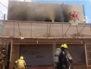 Incêndio atinge apartamento em Valparaíso; quarto 