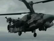 Helicópteros Ka-52 atacaram redutos e veículos bli