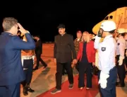 Maduro chega a Brasília para encontro com Lula e U