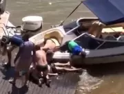 Homem morre após acidente em embarcação no Rio Ara