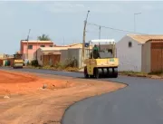 Ruas do condomínio Porto Rico começam a ser asfalt