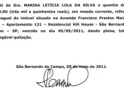 ‘Recibos de Lula são falsos. E não se fala mais ni