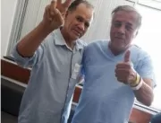 O pré-candidato Gilson Araújo visita o hospitaliza