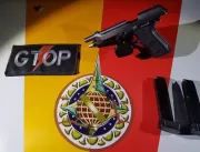 Falso policial civil de Goiás é preso com pistola 