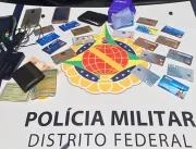 Estelionatários são presos pela PMDF após golpe a 