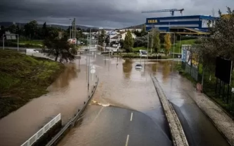 Após período de seca, Portugal agora enfrenta chuv