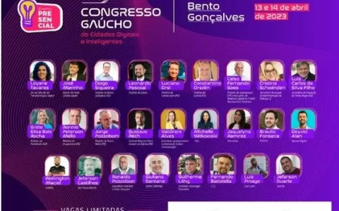 Bento Gonçalves sedia 3º Congresso Gaúcho de Cidad