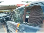 Homem agride policial e destrói viatura após PM encerrar festa no DF