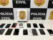 Polícia Civil recupera 14 celulares roubados em op