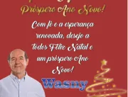 Wasny de Roure envia mensagem de Natal à população