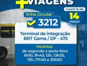 Linha do BRT do Gama amplia número de viagens