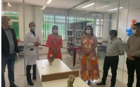 Inaugurada nova biblioteca no Hospital de Santa Ma