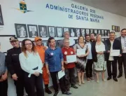 Administração Regional de Santa Maria inaugura Galeria dos administradores Regionais