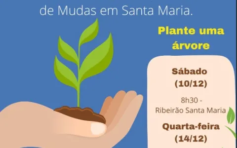 3ª edição da Ação de Plantio de Mudas em Santa Mar