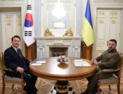 Coreia do Sul promete ampliar ajuda à Ucrânia em c