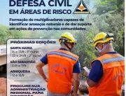 DEFESA CIVIL OFERECE CURSO PARA COMUNIDADE DE SANT