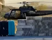 PF apreende 400 kg de cocaína e 2 helicópteros em fazenda de Anicuns