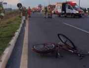 Ciclista de 60 anos morre em acidente na BR-040, p