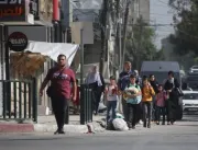 Acaba o prazo para palestinos deixarem o norte da Faixa de Gaza