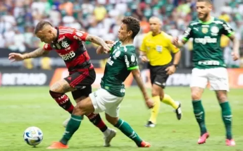 Brasileirão: Flamengo e Palmeiras fazem duelo dire