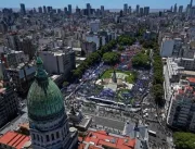 Argentina: Sindicatos exibem força e fazem greve c