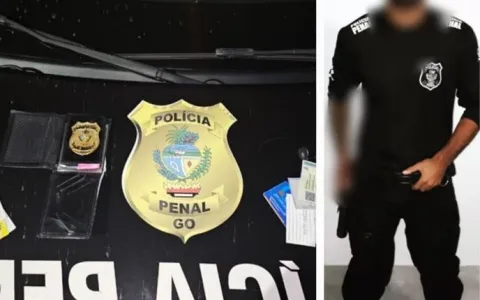 Segundo falso policial penal é preso em Caldas Nov