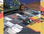 Dono de loja de celulares é flagrado com 40 iPhone