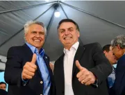 Três políticos goianos confirmam ida a ato de Bolsonaro, entre eles Caiado