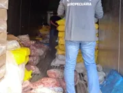 Polícia apreende 6 toneladas de carnes imprópria p