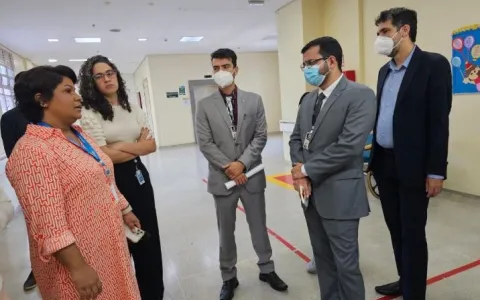 MPDFT faz visita técnica na Pediatria do Hospital 