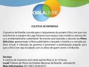 Lançamento do projeto ORLA LIVRE