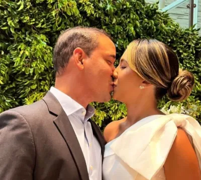 Em cerimônia intimista, deputado federal Vicentinho Jr. se casa com cirurgiã dentista Gillaynny Borba