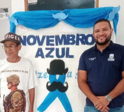 Em Colinas Campanha Novembro Azul em Ação na UBS Laurindo Ferreira